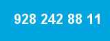 928 242 88 11 928 242 88 11